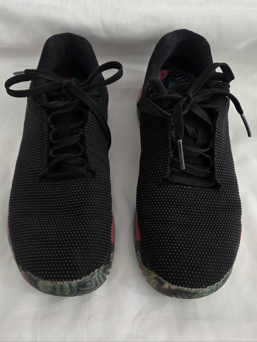 NOBULL Black Tropical Print Women’s Trainer Plus Size 9 - Picture 2 of 9